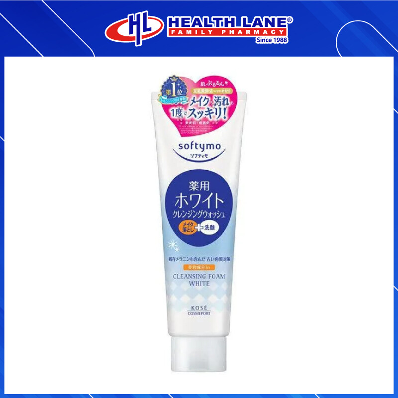 KOSE COSMEPORT SOFTYMO CLEANSING FOAM WHITE (190G)
